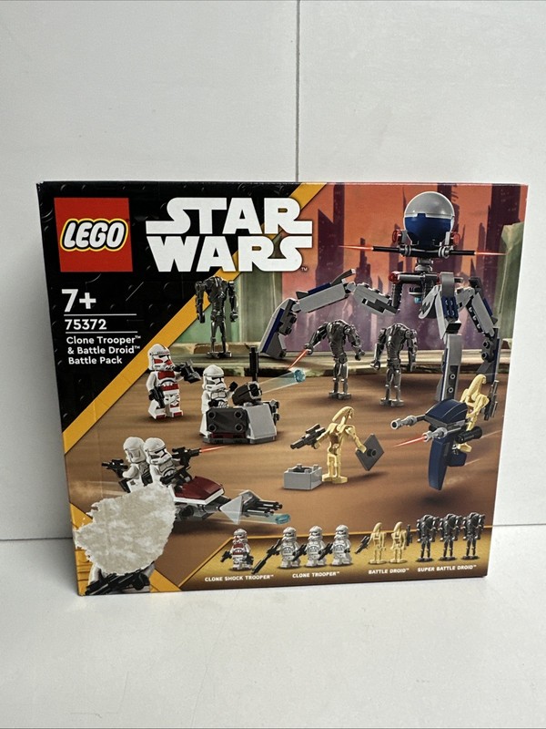 LEGO Star Wars: Clone Trooper & Battle Droid Battle Pack (75372). Stock