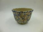 RARE HTF ANTIQUE RED WING 5" PANELED SPONGEWARE BOWL / PROMPT SAFE SHIPPING