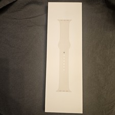 Genuine APPPLE   Watch Starlight White Sport Band 40mm S/M for Series SE Watch
