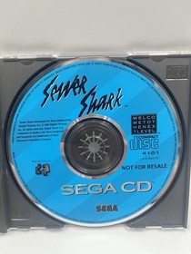 Sewer Shark (Sega CD, 1992) - DISC ONLY With Case Shown In Pictures