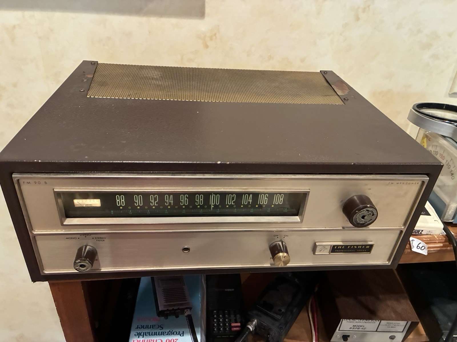 Fisher FM-90-X vintage audio equipment - eBay listing photo 2
