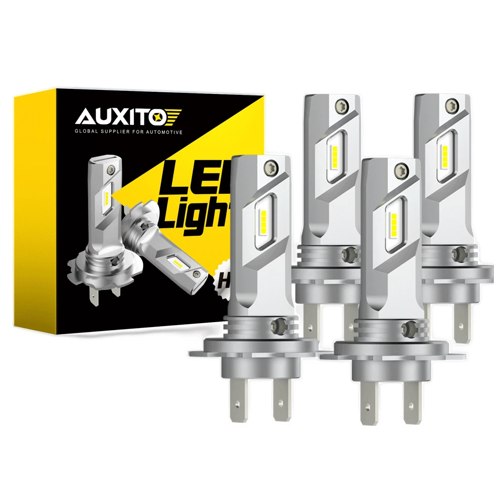 4X H7 LED Headlight Combo Bulbs Kit High Low Beam 6500K Super White Bright USEOA