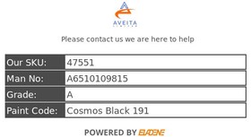 Mercedes A-Class 2015 W176 2.2 CDI Engine Cover A6510109815