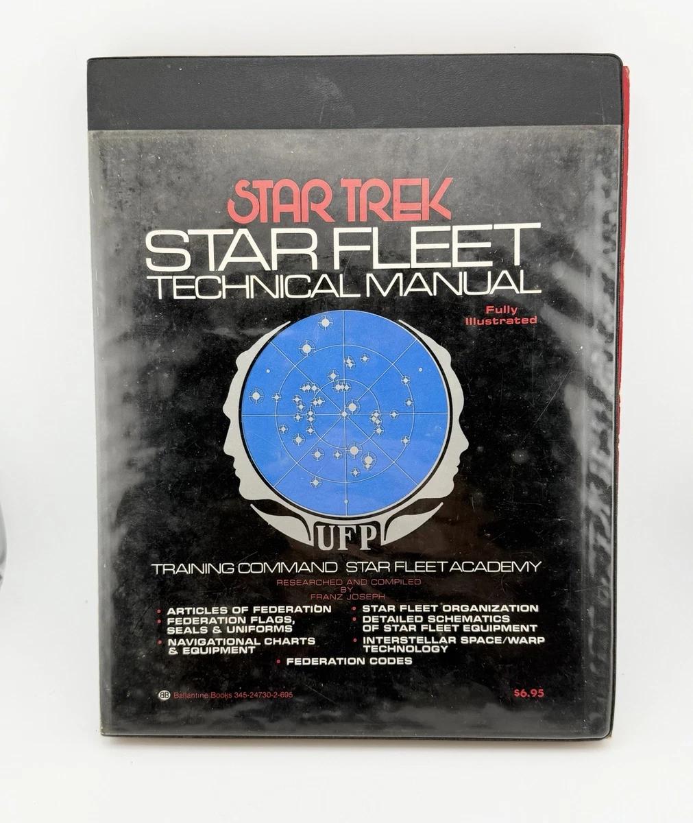 star trek technical manual products for sale | eBay