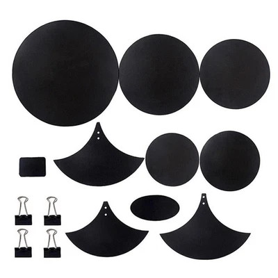 Drum Foam Cymbal Practice Silencer Pad Pad Mute Mute Rubber Pads Drumming 14Pcs