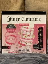   JUICY COUTURE Bracelet Maker Kit: Make 8 Perfectly Pink Bracelets 185pcs NEW
