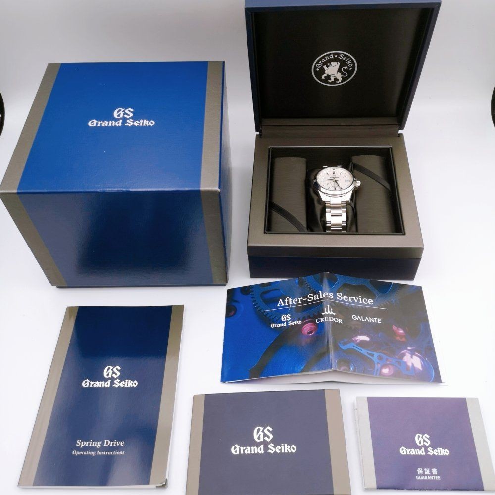 SEIKO Grand Seiko Heritage SBGE209 White Men's Used Watch #JW-191
