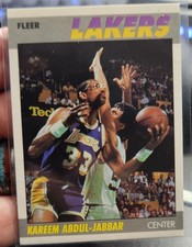 1987 Fleer Kareem Abdul -Jabbar