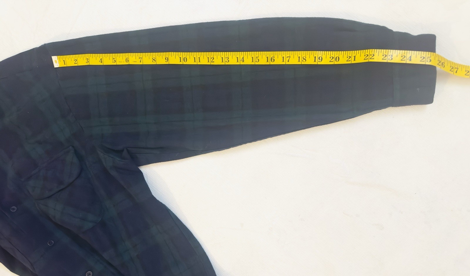 Pendleton Virgin Wool Plaid Shirt Loop Collar Siz… - image 21