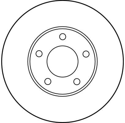 Disque de frein TRW DF2678 stop sifflement et distances de freinage longues