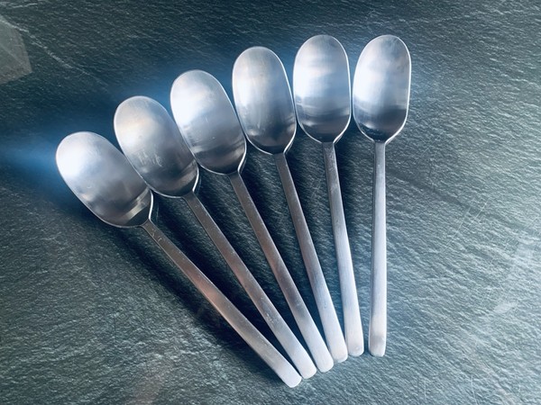 IKEA Data cubiertos Vietnam, 6 x cucharas, cucharas soperas