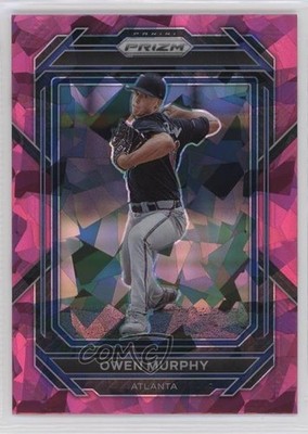 2023 Panini Prizm Pink Ice Prizm Owen Murphy #7 1e19