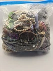 Gallon Bag Of Junk And Wearable Costume Jewelry Vintage To Modern