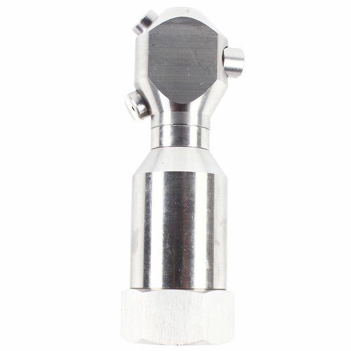 1" Continuous Rotating Tank Washing Spray Nozzle Stainless Steel Cleaning Nozzle - Picture 8 of 12