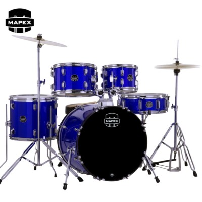 Mapex COMET 5-Piece 20'' BD Complete Drum Kit Indigo Blue CM5044FTCIB