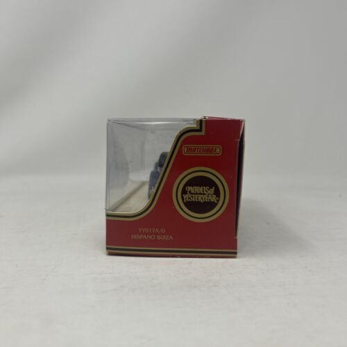 MATCHBOX Model Of Yesteryear YY017A/D Hispano Suiza BOXED 1993 - Picture 4 of 6