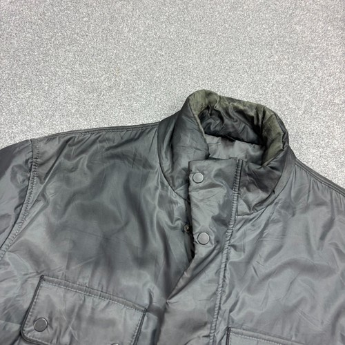 Belstaff Jacket Adult Large Grey Padded Racer UK Military Puffer Coat Men* - Picture 3 of 16