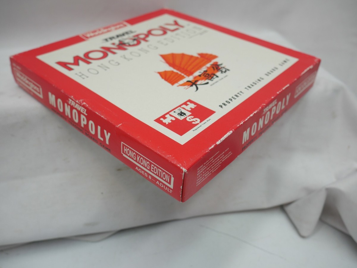 Travel Monopoly --Hong Kong-- Edition Board game- 1993 Tonka- Corp