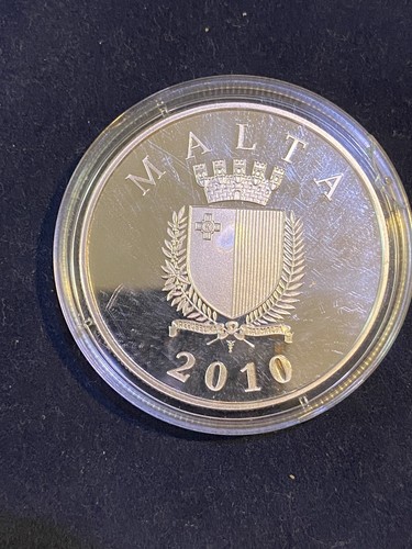 Malta 10 Euro 2010 Europastern Auberge d'Italie Silber - Bild 2 von 2