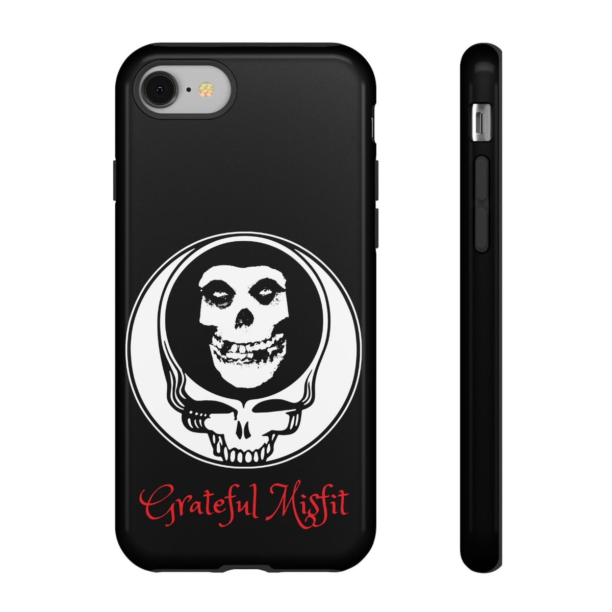 Grateful Dead Stealie Misfits Skull iPhone Tough phone Cases Glossy or Matte