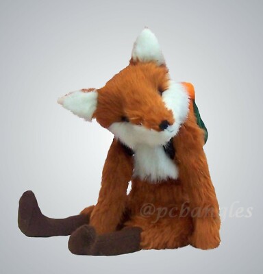 Foxy soft toy sewing pattern.  Makes a 19'' fox, including his handy back pack.