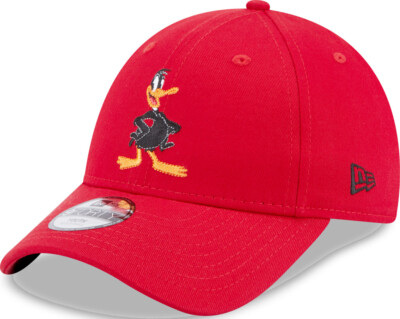 New Era Daffy Red Looney Tunes 9Forty Strapback Cap Youth Teenager Kinder Kids