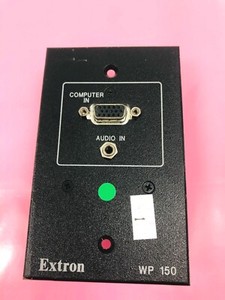 EXTRON WP 150  Wallplate with Computer Video and PC Audio Connectors