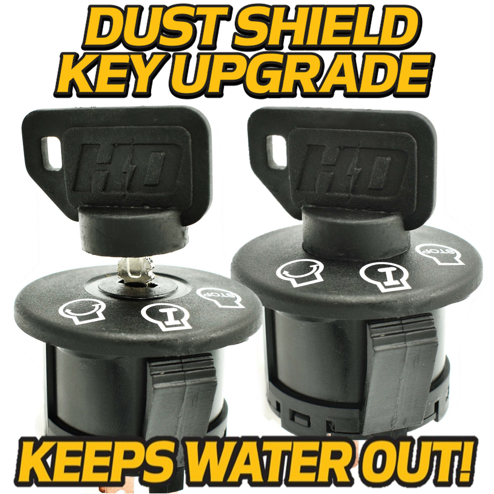 3 Position Starter Ignition Key Switch fits Huskee LT3800 LT4200 w/ 2