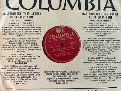 BILL NETTLES Sugar Baby Blues/She's Selling COLUMBIA 37732 Hot! Western Swing 78