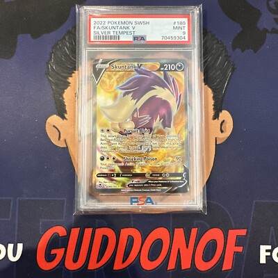 skuntank v pokemon card price TCG - Silver Tempest Full Art Holo 108/195 Basic All Pokmon TCG card images The Pokmon Company Pokemon Card Skuntank V S12