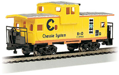 Bachmann 17709 HO Scale Wide Vision Caboose Chessie System