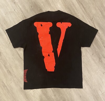 Men's NAV x Vlone 100% Authentic Good Intentions Album Tour Black