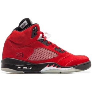 Jordan 5 Retro Raging Bull Red Suede 