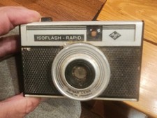  Vintage 1960s German ISOFLASH-RAPID Camera, ISINAR LENS AGFA, No Carry Strap