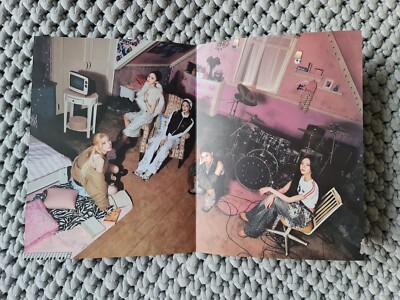 Kpop Itzy Gold Album Special Edition Ver. POB Group Folded Poster - UK Seller