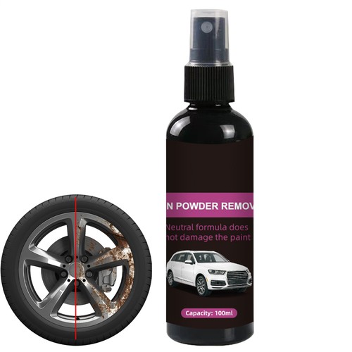 3pcs Rust Remover Spray 100ml Iron Powder Remover Car Detailing Supplies - Picture 11 of 12