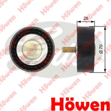 Fits BMW 3 Series 1 1.6 1.8 1.9 2.0 Deflection Guide Pulley Howen 11281440378