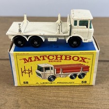 Camión Matchbox 58 DAF Girder 1968 vintage en caja modelo nuevo original (sin barras)
