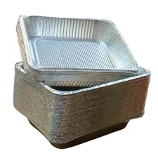 Half Size Disposable Aluminum Deep Pan Only For Roast & Cooking & Baking