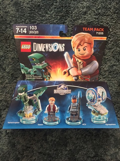 lego dimensions team pack jurassic world