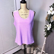 ACW Design Woman Size XL Purple Tank Top