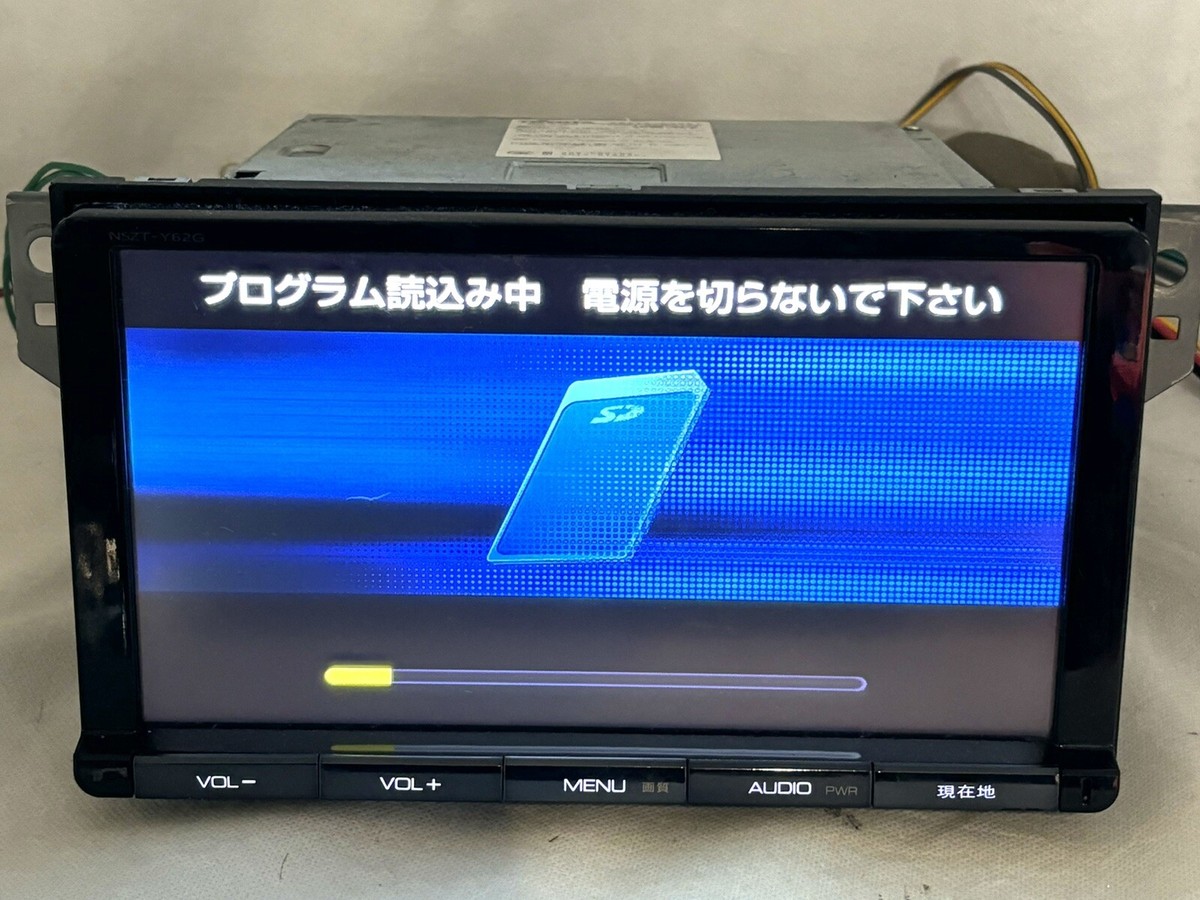 カーオーディオ TOYOTA-NSZT-Y62G-2013 NSZT-W62G、138001-0990N132、故障、分解、修理。タッチパネル