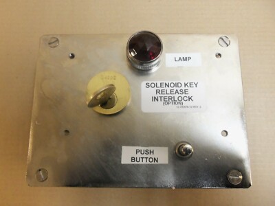 Superior Interlock S1059001YPBL w/ Key Electrically Held Actuated Locking