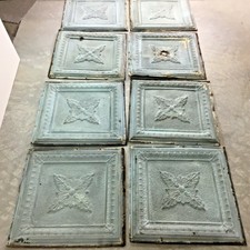 Reclaimed Antique Tin 24 X 48 Architectural Salvage Pressed