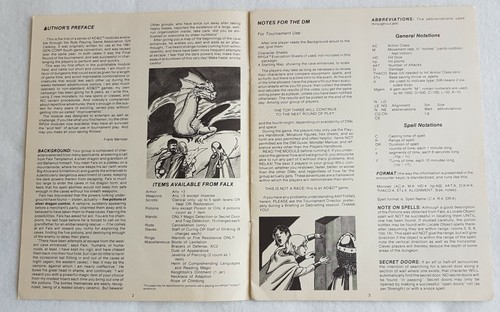 Module R1 To The Aid of Falx,  AD&D, TSR RPG, 1982 - Picture 8 of 11