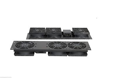 Raising Electronic RACK MOUNT 3-FAN COOLING UNIT 3U For Server Cabinet
