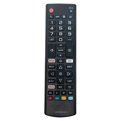 New AKB75675301 Replaced Remote for LG TV 49UM7000PLA 75UM7000PLA 50UM7500PLA
