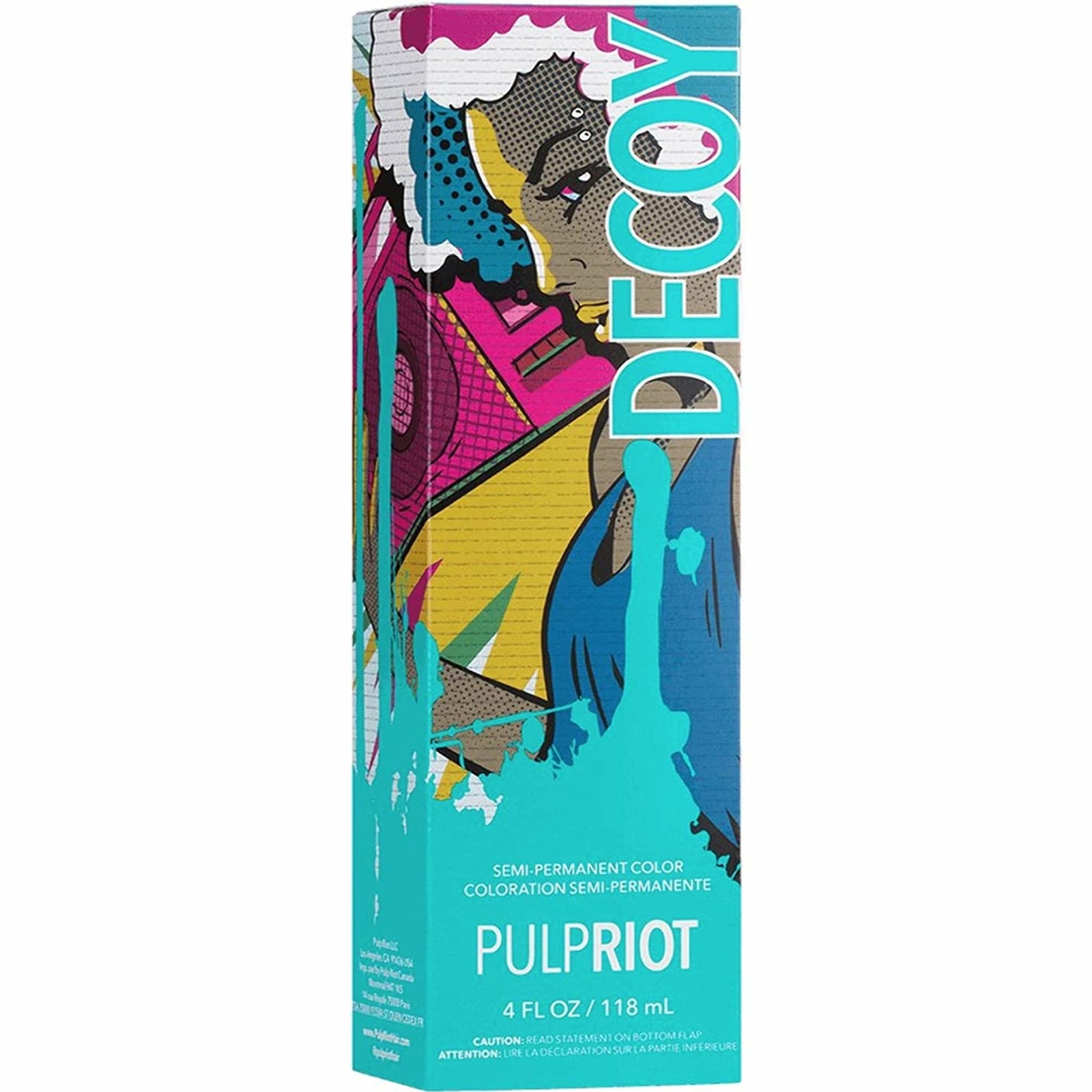 Pulp Riot - Semi-Permanent Cruelty-Free & Vegan Hair Dye - Decoy 118ml