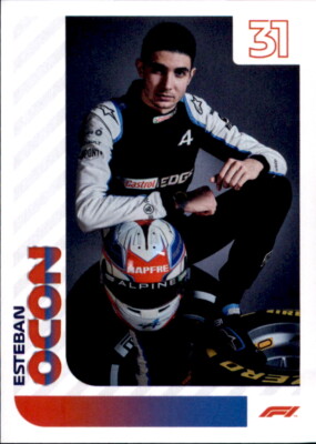 Topps Formula 1 F1 Saison 2021 - Sticker 93 - Esteban Ocon
