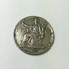Moneta anticha Regno ITALIA Monete antiche 1922 Buono da 1 Lira Vittorio E. III